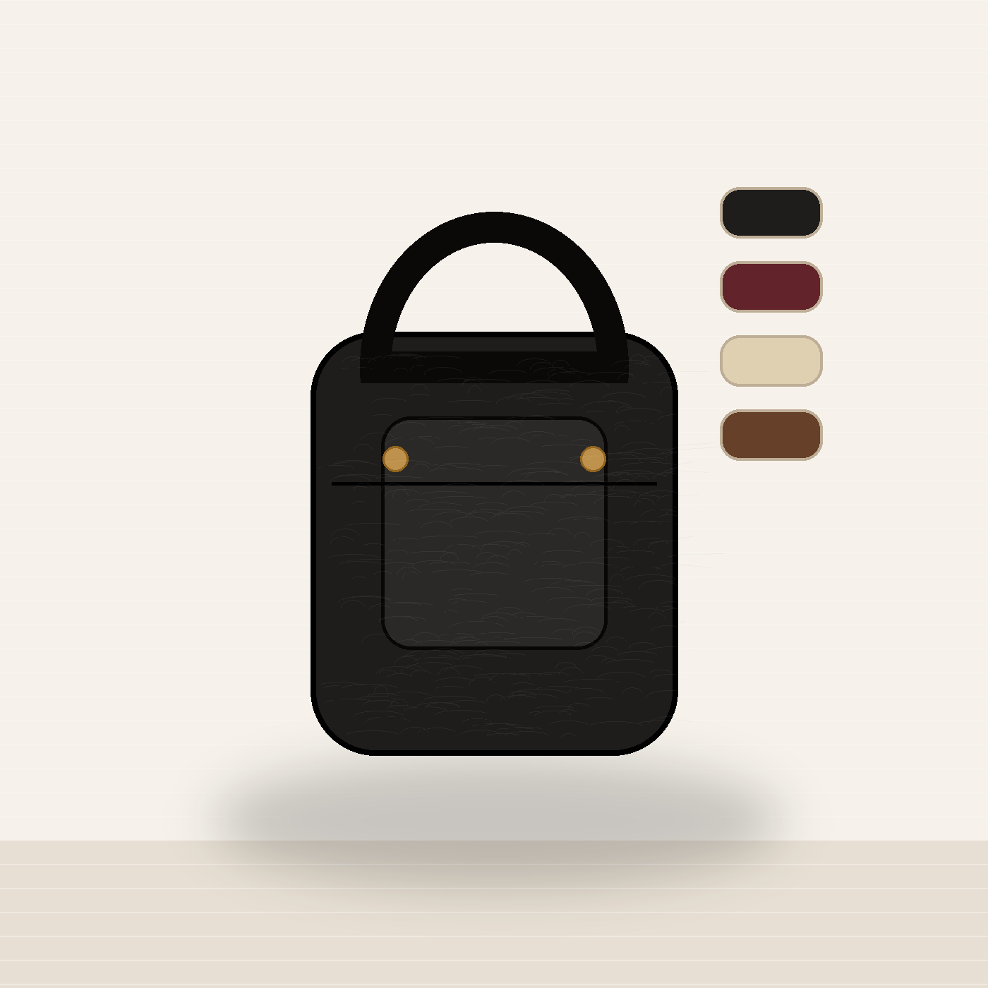 Leather Veritas fast-pick leather bag visual